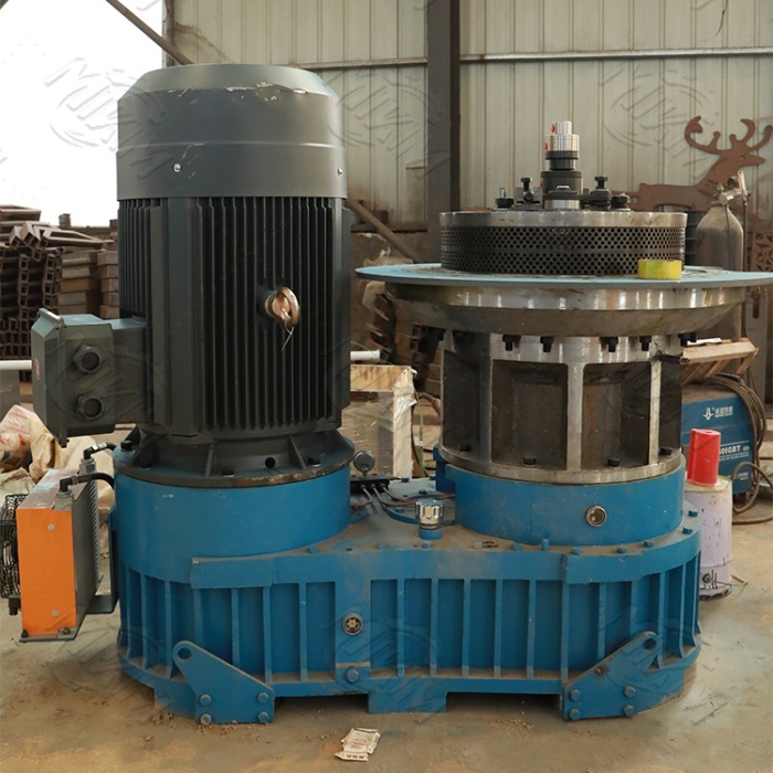 MIKIM Small Wood Pellets Machine Flat Die 15mm 20mm With Bags Dust Filter