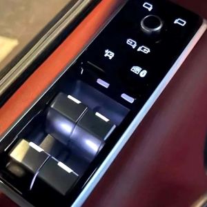 VIKNAV Window Lifter Control Switch Button LCD Panel Car Window Lift Switch Kit