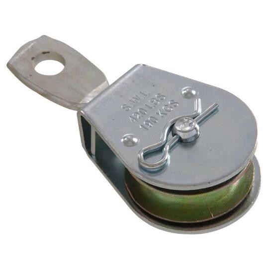 Quality Pulley high-quality metal iron Swivel Pulley Roller Zinc Plated Pulley Single Pulley Block Iron wholesale