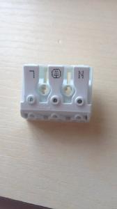 Cheap 923 Terminal Solderless Led Tape Connectors With Fixing Plastic Hooks for sale