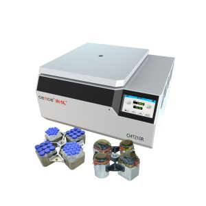 China Refrigerated Laboratory Centrifuge with 21000r/min Max Speed 4x750ml Capacity and 32752xg Max RCF on sale
