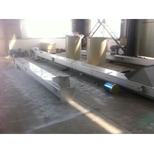 Stainless Steel Shaft Screw Conveyor Wastewater Bar Screen For Material Handing