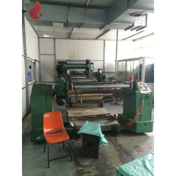 Quality SIEMENS PLC Control 5 Roll / 4 Roll Calender Machine , OMRON Temperature Control Calendering Equipment wholesale