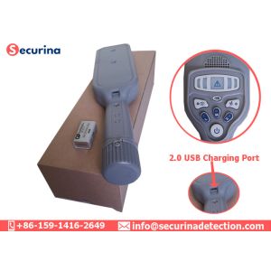 Magnetic / Nonmagnetic Hand Held Metal Detector Wand Sliver PCB Board 6 Buttons