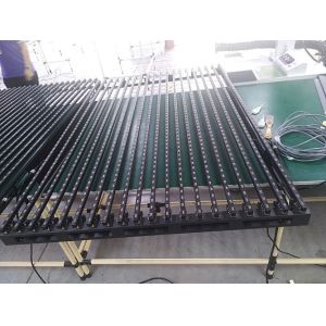 P31.25 Mesh Soft Transparent Led Video Wall Screen For Curtain Sign