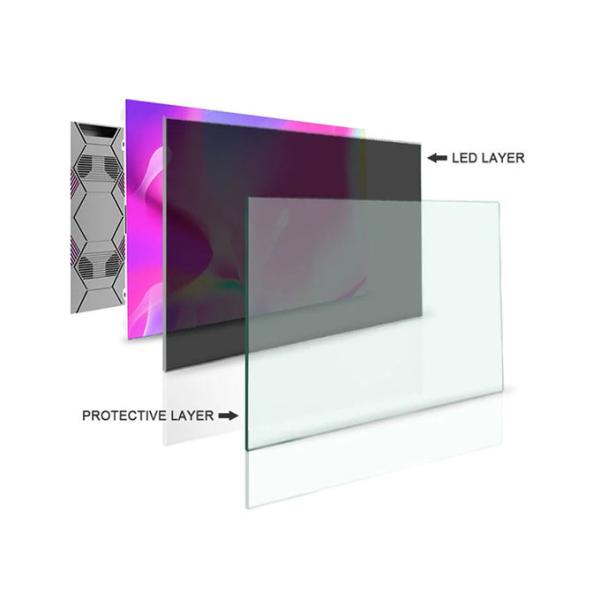 P2 Indoor GOB Led Poster 1200cd/Sqm Novastar Control SMD2121