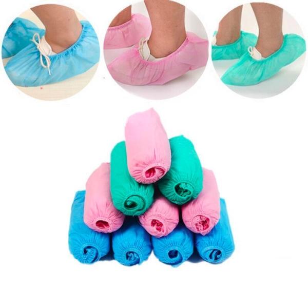Quality Industrial Shoe Boot Covers Disposable Nonwoven For Dust Free Workshop wholesale