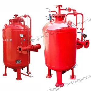 Xingjin Red Foam Fire Suppression System With Carbon Steel Tank Shell Material