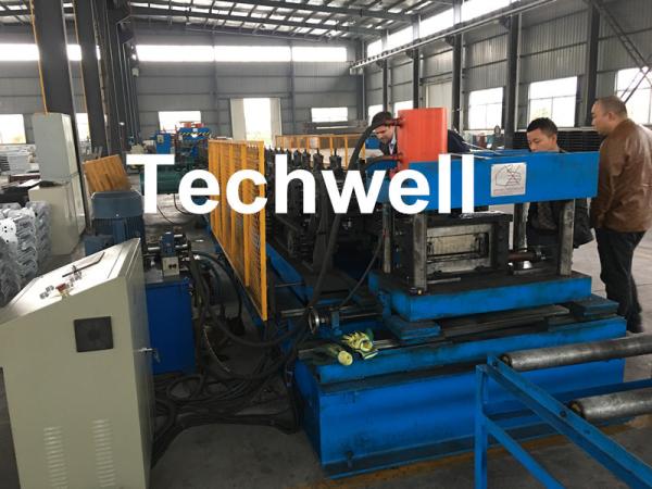 Quality Automatic PLC Control Cable Tray Roll Forming Machine With Servo Guiding Device wholesale