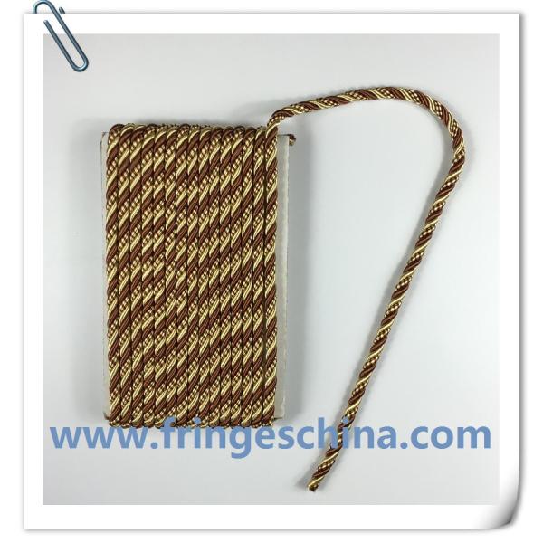 Charming hot selling decorative round rope for home textile decoration
