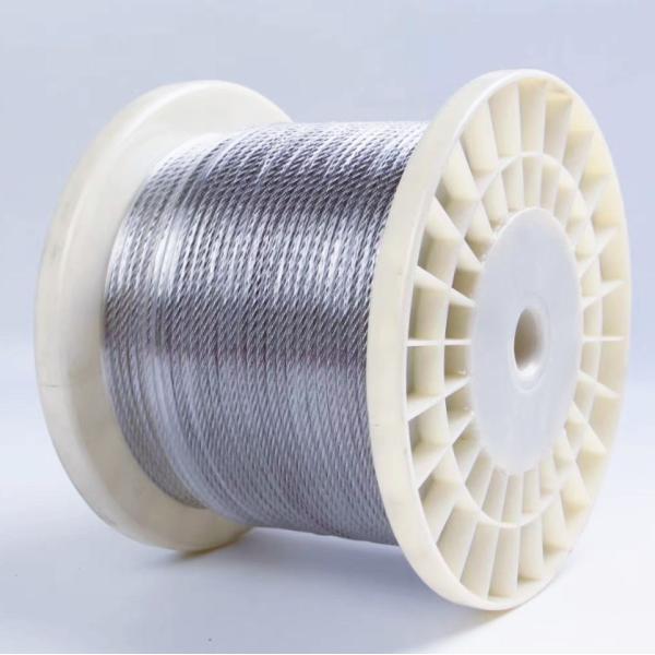 6x37+Fc/6x37+Iws/6x37+Iwr Crane Steel Wire Rope Galvanized Round Strand