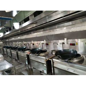 Easy Clean Induction Chinese Range Burner , Induction Cooktop Stainless Steel