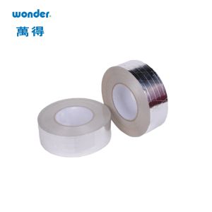 China Bopp Heat Resistant Aluminum Foil Tape  Roll 48mm Width  Packaging on sale