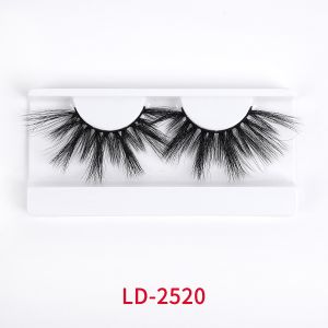 Cheap Super Soft 3D 25mm Real Mink Lashes With Regular Packaging for sale