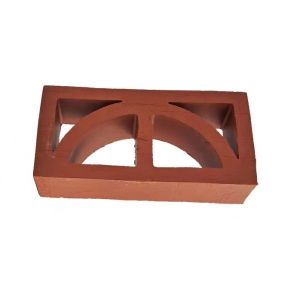 Common Size 240*120*60mm Handmade Clay Fire Bricks Ventilation Tiles Heat Insulation Up To 800°C For Garden Panel Facade