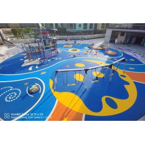 10mm EPDM Rubber Running Track With Easy Installation Excellent Slip Abrasion