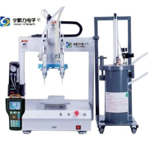 Full Automatic Double Head Silica Gel Dispensing Robot Dispenser For SMT