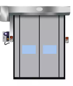 Quality Zipper Rapid Roller Doors Soft Pvc Fabric High Speed 220V wholesale