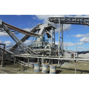 Feed 100mm VC726 River Pebble Impact Stone Crusher