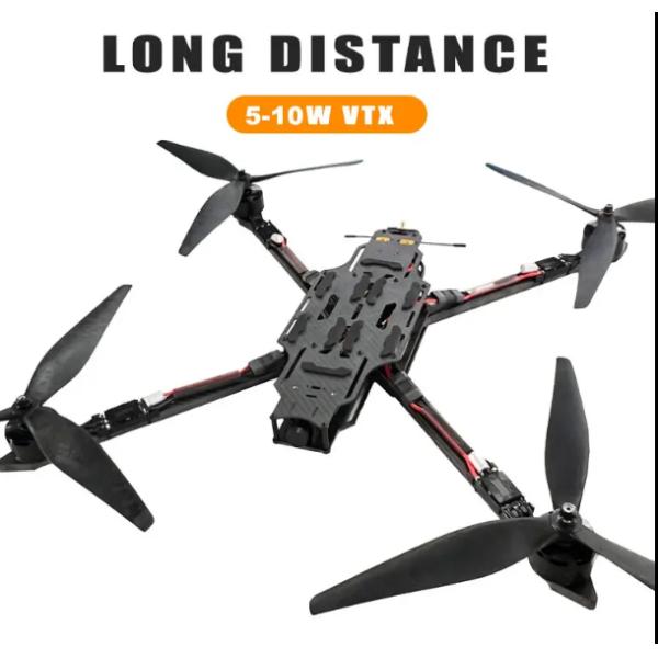 FPV Drones 13inch 1.8G/2.8G 3w/10W VTX with 915mhz ELRS VRX Payload7KG Flight