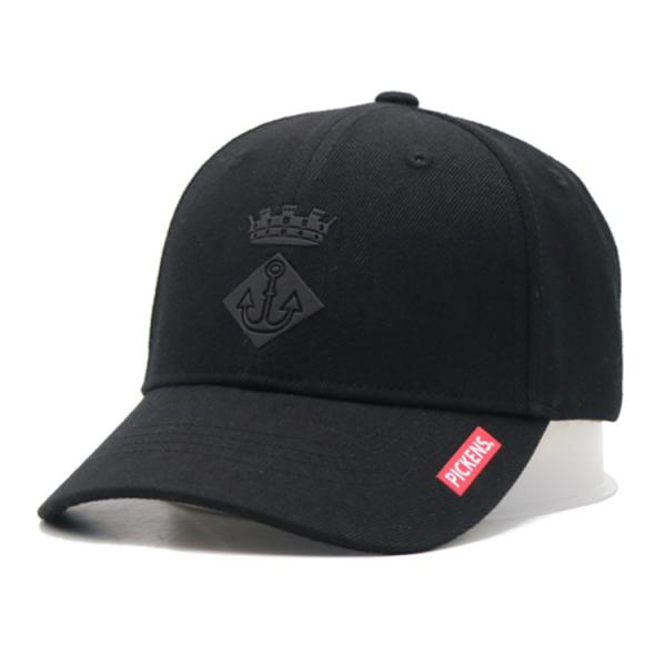 Quality Customizable 6 Panel Baseball Cap With Adjustable Strap Closure wholesale