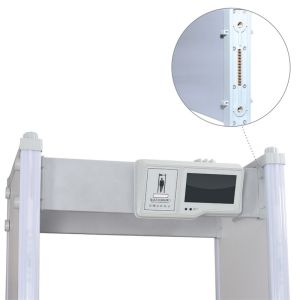 High Sensitivity Station Walk Thru Metal Detectors people screening Security