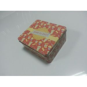 Eco-friendly Tin Cookie Containers And Food Packaging Box With Different Designs