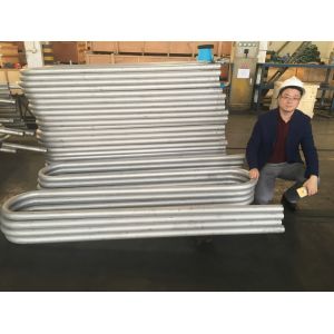 Stainless Steel U Bend Tube , 100% Eddy Current Test & Hydrostatic Test , 19