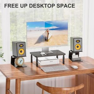 Upgrade Your Audio with Customized Packing Bookshelf Studio Speaker Stand Pair