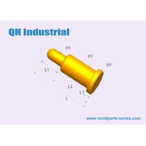 Mini Usb SMT SMD Gold Plated Forged Brass Material Made For Spring Compression