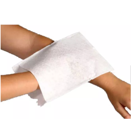 Non Woven Disposable Wash Gloves Dust Free With 15×22cm 16×23cm Size