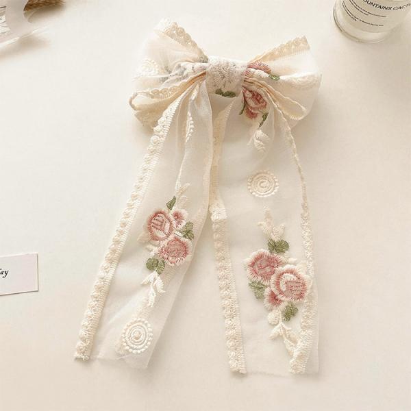 Custom Logo Printed Decoration Ribbon Bow Tie Handmade Flowers Christmas Gift Decoration 15 Mm Satin OEM Customized Dots Style