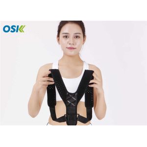 Cheap Adjustable Back Posture Corrector , Back Straightener Brace Dressing Type for sale