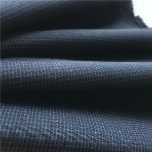 300D*300D Plain Two Colors Lattice Fabric For Lady Dress Men Suit Grid Cloth RZ