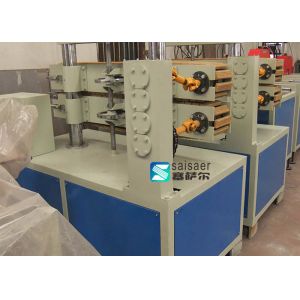 Compact Downstream Extrusion Equipment Caterpillar Pullers Stepless Speed