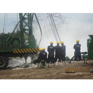 TRUCK MOUNTED WATER WELL DRILLING RIG DEPTH 350M MECHANICAL TRANSPORTATION TOP