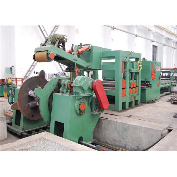 3.0-12.0mm Aluminum Slitter Machine Line Speed 0-60m/Min Straight Edged