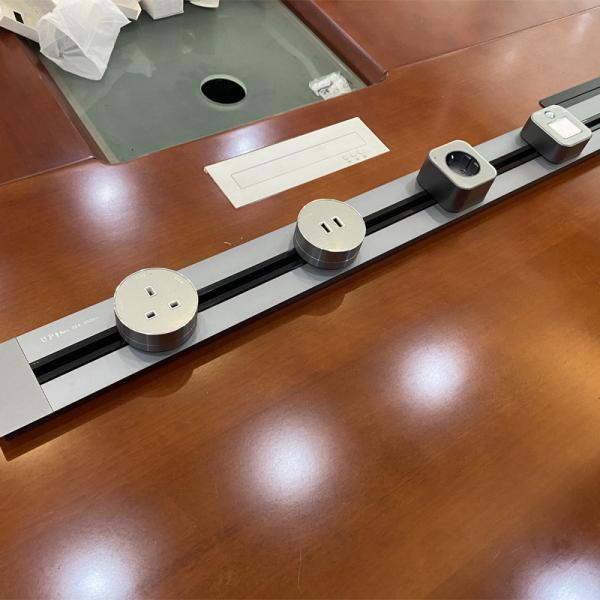 Smart Office Desk Power Track Embedded System with 5V 2.1A Output and CE