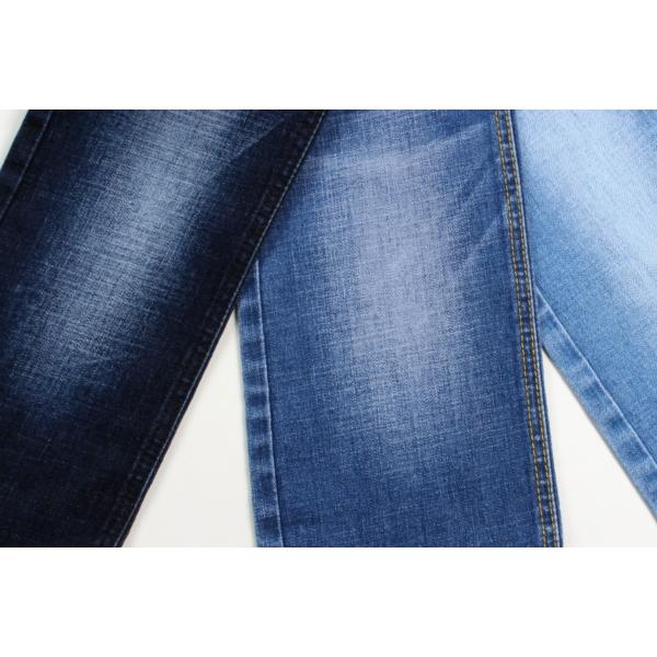 Wholesale 10.5 oz Crosshatch Slub Stretch Denim Fabric For Jeans