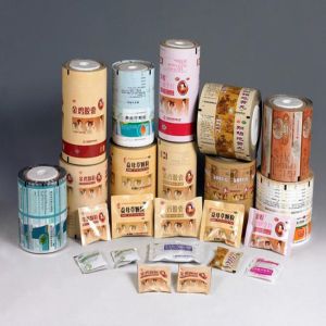 China Soft Heat Seal Food Plastic Printed Laminated Packaging Film Roll Moisture Proof on sale