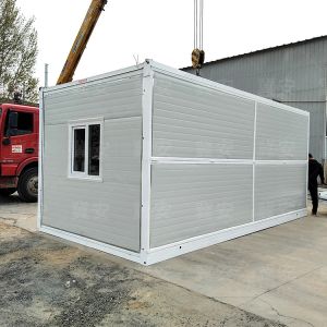 Manufactured Modern Design Style Folding Container House with Galvanized Steel