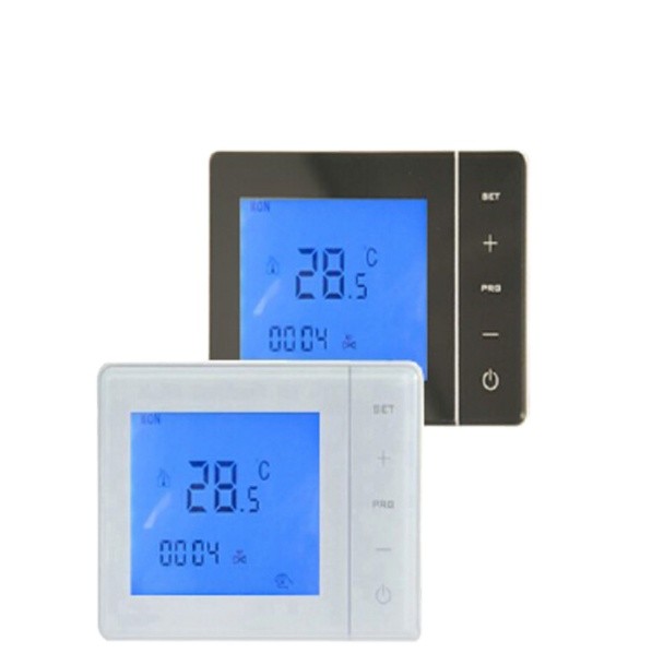 Quality Digital Wall-mount Room Thermostat weekly Programmable With Large Screen wholesale