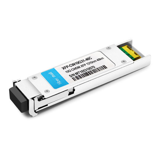 Quality Foundry CWDM-XFP10G-40SP Compatible 10G CWDM XFP 1310nm 40km LC SMF DDM Transceiver Module wholesale