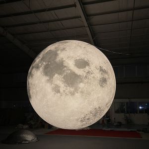 2 m Giant LED Lighting Moon Balloon Inflatable Globe Planet Solar System Balloon