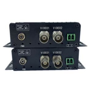 Cheap 1080P BNC Video To Optical Fiber Converter With RS485 Data FC On Multimode Fiber for sale