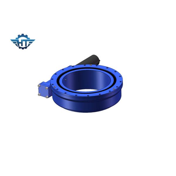 SE17 Single Axis Slew Drive With IP66 Enclosed Housing And Envelop Worm For