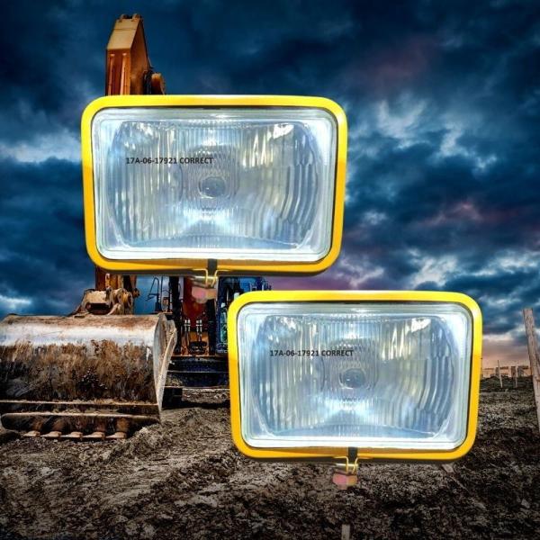 Engine 6D95 Working Light Lamp 17A-06-17921 For Excavator PC200-5 Repair Parts