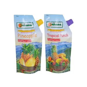 80 Microns Food Package BOPP Custom Spout Pouches