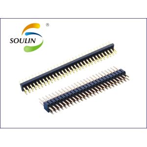 China 1.0Amps Board To Board Pin Header 1.27mm Pcb Socket Connector on sale