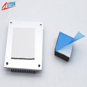 55±5 Shore 00 RoHS Compliant Silicone Pads for Telecommunication Hardware